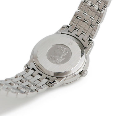 腕時計 オメガ OMEGA デ ヴィル プレステージ 424.10.27.60.55.001 クオーツ レディース 純正ダイヤ ホワイト シェル ローマン