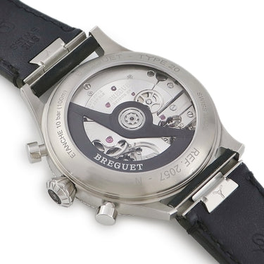 ブレゲ BREGUET タイプXX 2057 ミリタリー バージョン クロノグラフ 2057ST/92/3WU 自動巻き メンズ ブラック アラビア