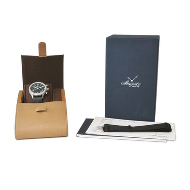 ブレゲ BREGUET タイプXX 2057 ミリタリー バージョン クロノグラフ 2057ST/92/3WU 自動巻き メンズ ブラック アラビア