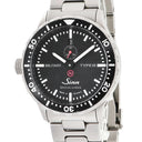 腕時計 ジン SINN ミリタリー タイプ3 日本限定 9910 自動巻き メンズ ブラック バー 9時位置リューズ