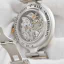 腕時計 ダンヒル dunhill ミレニアム クロノグラフ LC28 手巻き メンズ レマニア ホワイト ローマン