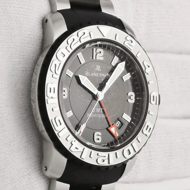 腕時計 ブランパン BLANCPAIN コンセプト2000 トリロジー GMT 2250-6530-66 自動巻き メンズ ブラック