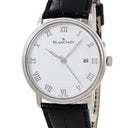 ブランパン BLANCPAIN ヴィルレ ウルトラスリム 6651-1127-55B 自動巻き メンズ ホワイト デイト ローマン ラウンド