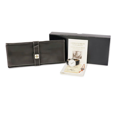 腕時計 ヴァシュロン・コンスタンタン VACHERON CONSTANTIN エッセンシャル パトリモニー 33593/000G 手巻き メンズ レディース OH済 K18WG ダイヤ