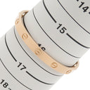 カルティエ Cartier LOVE ラブブレス B6067417 ピンクゴールド K18PG #17 ブレスレット 750 18K 18金 バングル