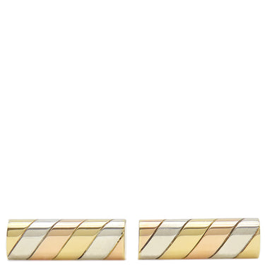 ヴァンクリーフアーペル Van Cleef & Arpels シルバー×イエローゴールド×ピンクゴールド×ホワイトゴールド K18YG K18PG K18WG シルバー925 カフス Au750 トリプルカラー