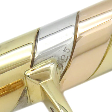 ヴァンクリーフアーペル Van Cleef & Arpels シルバー×イエローゴールド×ピンクゴールド×ホワイトゴールド K18YG K18PG K18WG シルバー925 カフス Au750 トリプルカラー