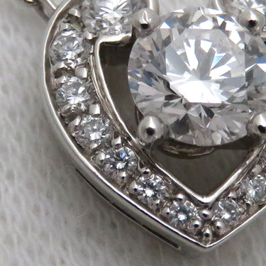 カルティエ Cartier ユアマイン プラチナシルバー Pt950 ダイヤモンド K18WG(留め具) ネックレス プラチナ 950 ハート ダイヤ