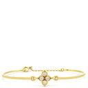 カルティエ Cartier ダイヤブレス イエローゴールド K18YG ブレスレット ヒンドゥシリアル Au750