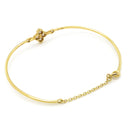 カルティエ Cartier ダイヤブレス イエローゴールド K18YG ブレスレット ヒンドゥシリアル Au750