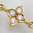 カルティエ Cartier ダイヤブレス イエローゴールド K18YG ブレスレット ヒンドゥシリアル Au750