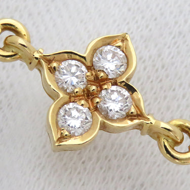 カルティエ Cartier ダイヤブレス イエローゴールド K18YG ブレスレット ヒンドゥシリアル Au750