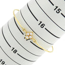 カルティエ Cartier ダイヤブレス イエローゴールド K18YG ブレスレット ヒンドゥシリアル Au750