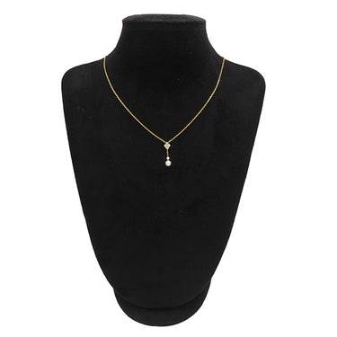 カルティエ Cartier ヒンドゥ パール ダイヤ イエローゴールド K18YG パール ダイヤモンド ネックレス 18金 18K