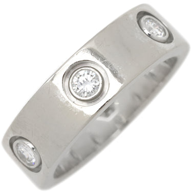 カルティエ Cartier ラブリング フルダイヤ B4026050 ホワイトゴールド K18WG ダイヤモンド #50(JP10) リング 指輪 LOVE Ring 750WG 10号
