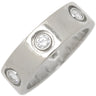 カルティエ Cartier ラブリング フルダイヤ B4026050 ホワイトゴールド K18WG ダイヤモンド #50(JP10) リング 指輪 LOVE Ring 750WG 10号