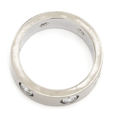 カルティエ Cartier ラブリング フルダイヤ B4026050 ホワイトゴールド K18WG ダイヤモンド #50(JP10) リング 指輪 LOVE Ring 750WG 10号