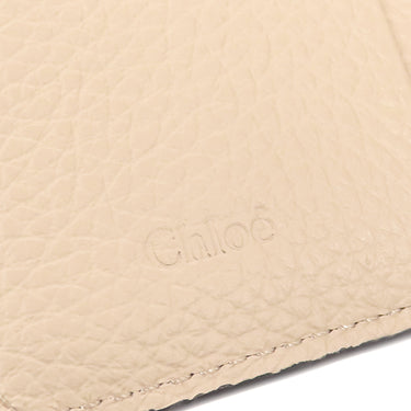 クロエ Chloe アルファベット ミニ コンパクトウォレット CHC21WP945F576J5 セメントピンク レザー 三つ折り財布 ゴールド金具 新品 未使用
