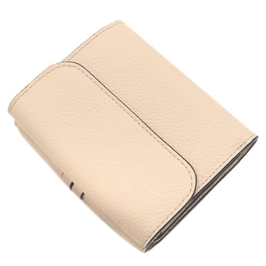 クロエ Chloe アルファベット ミニ コンパクトウォレット CHC21WP945F576J5 セメントピンク レザー 三つ折り財布 ゴールド金具 新品 未使用