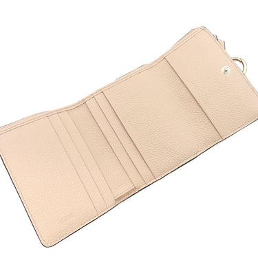 クロエ Chloe アルファベット ミニ コンパクトウォレット CHC21WP945F576J5 セメントピンク レザー 三つ折り財布 ゴールド金具 新品 未使用