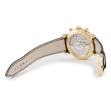 腕時計 フランクミュラー FRANCK MULLER ラウンド クロノグラフ 7008 CC 自動巻き メンズ K18YG無垢