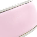 エルメス HERMES クリッククラックH GM ピンクXシルバー メタル エナメル ブレスレット Hブレス