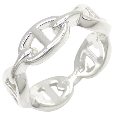 エルメス HERMES シェーヌダンクル アンシェネ  シルバー シルバー925 #55(JP15) リング 指輪 アクセサリー AG925 SV925 14.5号