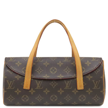 ルイヴィトン LOUIS VUITTON ソナチネ M51902 モノグラム モノグラムキャンバス ハンドバッグ ゴールド金具 茶
