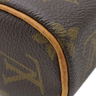 ルイヴィトン LOUIS VUITTON ソナチネ M51902 モノグラム モノグラムキャンバス ハンドバッグ ゴールド金具 茶