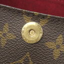 ルイヴィトン LOUIS VUITTON ソナチネ M51902 モノグラム モノグラムキャンバス ハンドバッグ ゴールド金具 茶