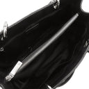 シャネル CHANEL GST トートバッグ A50995 ブラック キャビアスキン トートバッグ シルバー金具 黒 チェーンショルダー ココマーク