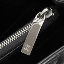 シャネル CHANEL GST トートバッグ A50995 ブラック キャビアスキン トートバッグ シルバー金具 黒 チェーンショルダー ココマーク