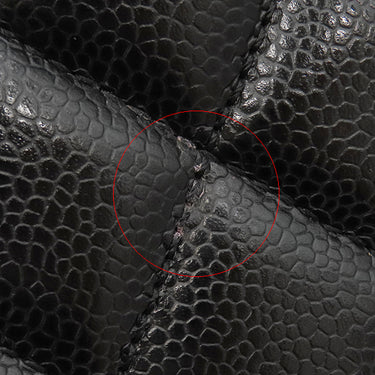 シャネル CHANEL GST トートバッグ A50995 ブラック キャビアスキン トートバッグ シルバー金具 黒 チェーンショルダー ココマーク