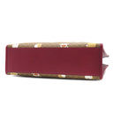 グッチ GUCCI マイクロGG ドラえもん コラボ トート 654345 ブラウン×レッド GGスプリームキャンバス レザー 2WAYバッグ ゴールド金具 茶 赤 牛ドラえもん 肩掛け