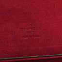 ルイヴィトン LOUIS VUITTON ソナチネ M51902 モノグラム モノグラムキャンバス ハンドバッグ ゴールド金具 茶 赤