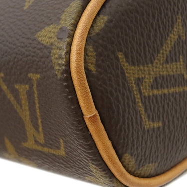 ルイヴィトン LOUIS VUITTON ソナチネ M51902 モノグラム モノグラムキャンバス ハンドバッグ ゴールド金具 茶 赤