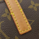 ルイヴィトン LOUIS VUITTON ソナチネ M51902 モノグラム モノグラムキャンバス ハンドバッグ ゴールド金具 茶 赤