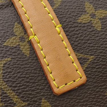 ルイヴィトン LOUIS VUITTON ソナチネ M51902 モノグラム モノグラムキャンバス ハンドバッグ ゴールド金具 茶 赤