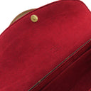 ルイヴィトン LOUIS VUITTON ソナチネ M51902 モノグラム モノグラムキャンバス ハンドバッグ ゴールド金具 茶 赤