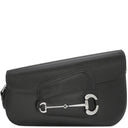 グッチ GUCCI ホースビット 1955 764155 ブラック レザー ショルダーバッグ シルバー金具 黒 ワンショルダーバッグ