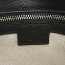 グッチ GUCCI ホースビット 1955 764155 ブラック レザー ショルダーバッグ シルバー金具 黒 ワンショルダーバッグ