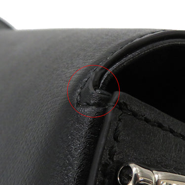 グッチ GUCCI ホースビット 1955 764155 ブラック レザー ショルダーバッグ シルバー金具 黒 ワンショルダーバッグ