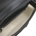 グッチ GUCCI ホースビット 1955 764155 ブラック レザー ショルダーバッグ シルバー金具 黒 ワンショルダーバッグ