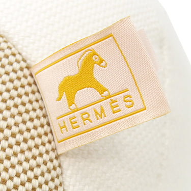 エルメス HERMES パンダ エミール カネル コットン レザー ぬいぐるみ トワルH
