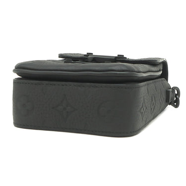 ルイヴィトン LOUIS VUITTON Sロック ヴェルティカル ウェアラブル ウォレット M81524 ノワール トリヨンモノグラムレザー ショルダーバッグ マットブラック金具 斜め掛け 黒
