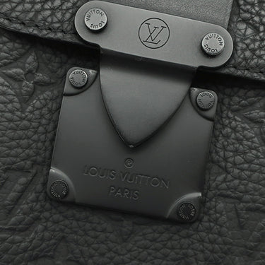 ルイヴィトン LOUIS VUITTON Sロック ヴェルティカル ウェアラブル ウォレット M81524 ノワール トリヨンモノグラムレザー ショルダーバッグ マットブラック金具 斜め掛け 黒