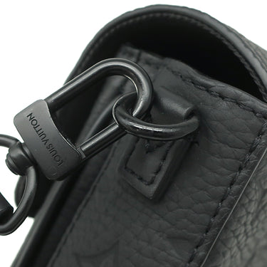ルイヴィトン LOUIS VUITTON Sロック ヴェルティカル ウェアラブル ウォレット M81524 ノワール トリヨンモノグラムレザー ショルダーバッグ マットブラック金具 斜め掛け 黒