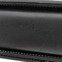 シャネル CHANEL ボーイシャネル シルバー×ブラック カーフ ショルダーバッグ シルバー金具 黒 バイカラー ココマーク