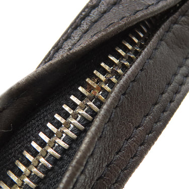 シャネル CHANEL マトラッセ  ブラック レザー ショルダーバッグ シルバー金具 黒 ココマーク トートバッグ 肩掛け