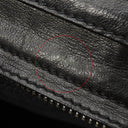 シャネル CHANEL マトラッセ  ブラック レザー ショルダーバッグ シルバー金具 黒 ココマーク トートバッグ 肩掛け